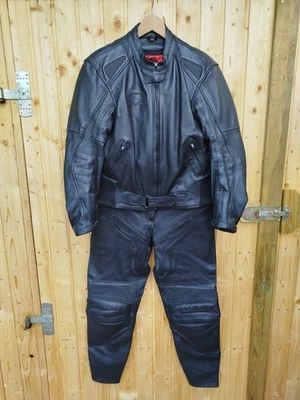 Lederkombis Damen, 2-Teiler, Gr. 44, Modeka, NEU, Retro Design - Bild 1 von 4