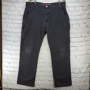 Dickies Flex Jeans Pants Mens sz 38X32 Black Workwear Flaw - Picture 1 of 15