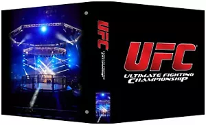 UFC ULTIMATE FIGHTING CHAMPIONSHIP maßgeschneiderte 3-Ring Mappe Sammelkarte Fotoalbum - Bild 1 von 3