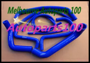 Blue Hose Falcon AU1 AU2 4.0L 6CYL 1998-2002 For Ford Silicone Radiator 99 00 01 - Picture 1 of 6