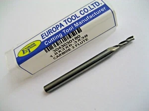 1,8 mm HARTMETALL SCHAFTFRÄSER SCHLITZBOHRER 3-RILIG EUROPA WERKZEUG 3043030180 P324 - Bild 1 von 7