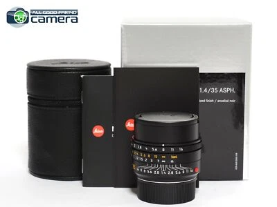 Leica Summilux-M 35mm F/1.4 ASPH. FLE II Lens Black 11726 *BRAND NEW* - Image 1 of 4