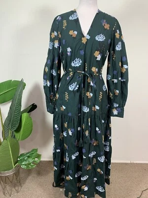 PEARL BY LELA ROSE Floral Print Long Dress,Size 8 - Image 1 of 4