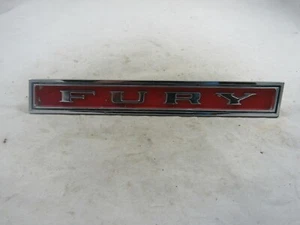 Vintage 1970-1972 Plymouth Fury Sport Fury Emblem - Picture 1 of 8