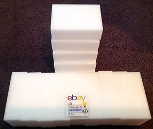 130 Pack Extra Large 1-1/4" Melamine Sponge Eraser Foam - Works Like Magic! - Picture 1 of 4