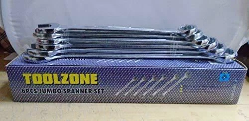 Juego de tensores combinados Toolzone SP008 6 piezas mm 33-50 mm Foto 1 de 1