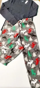 Christmas Reindeer Furry PJ Set - Matched for You - Small/Medium - Picture 1 of 4