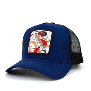 Street Fighter Ryu Patch Trucker Hat Multi-Color