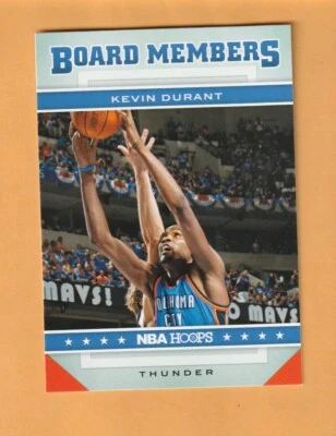 Kevin Durant Oklahoma City Thunder 2012-13 Hoops Board Members #17 6Y - Image 1 of 2