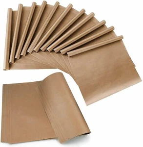 3/6x Lámina de horneado permanente 50x40 cm El papel de hornear premium reutilizable resistente al calor - Imagen 1 de 32