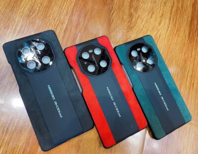 For Huawei Mate 50 RS 40 30 Pro Luxury Leather Camera Protection Slim Case Cover