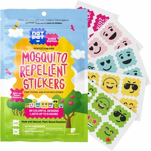 NATPAT Buzz Patch Mosquito Patch Stickers for Kids (60 Pack) - The Original A... - Picture 1 of 15