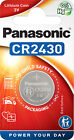 2X Panasonic 1 Blister Cr2430 Lithium Button Cell 3 V
