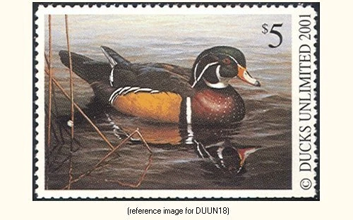 D2K Ducks Unlimited Annual Stamp 2001 $5 - Image 1 of 1