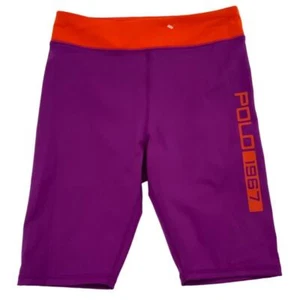 Polo Ralph Lauren Graphic Logo 1967 Interlock Bike Short Big Girl Size Large - Picture 1 of 9