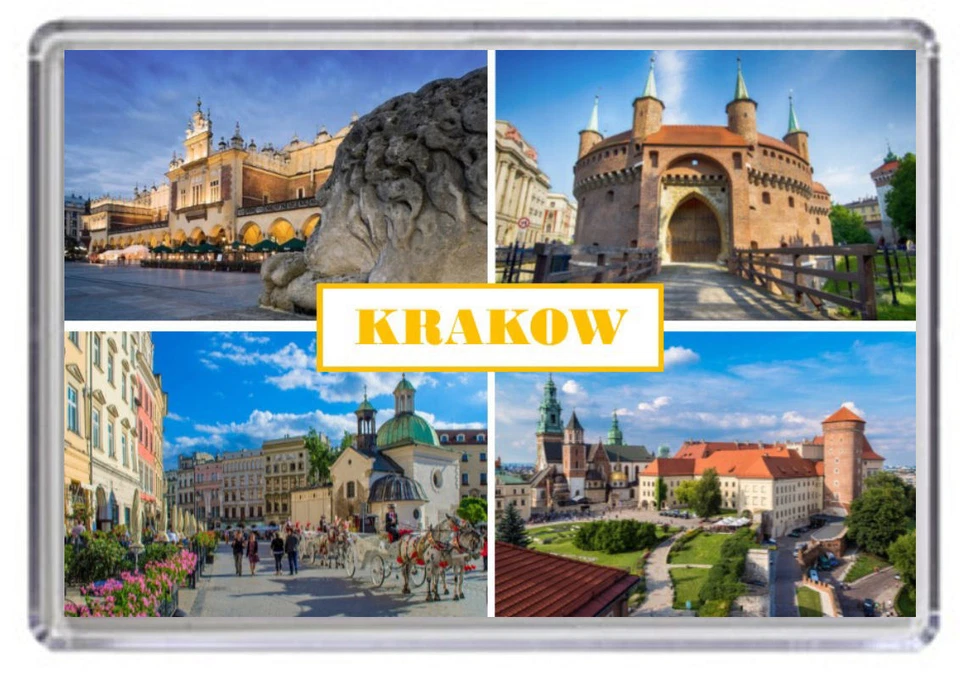 Krakow, Poland Fridge Magnet 01 - Image 1 of 1