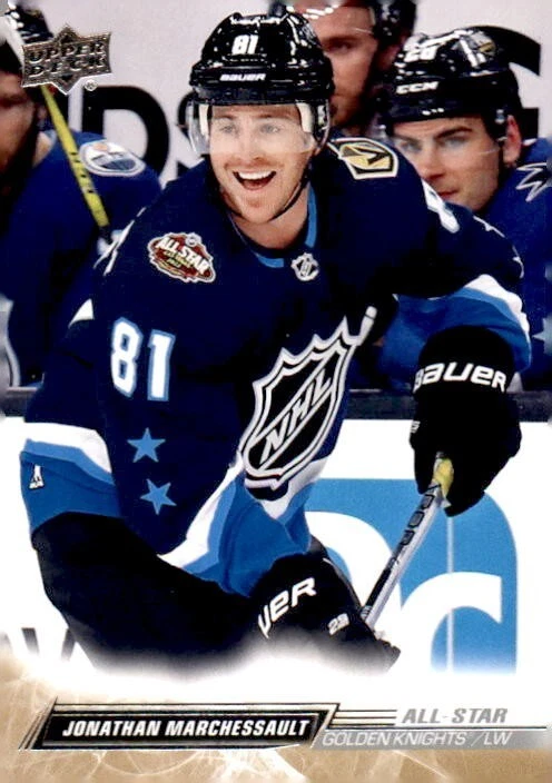2022-23 Upper Deck Hockey #694 Jonathan Marchessault Knights NHL All Star Game - Image 1 of 2