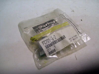NUEVO EN CAJA PARKER FC701-2-2 VÁLVULA DE CONTROL DE FLUJO 1/8 NPT X 1/8 TUBO P3814 Foto 1 de 3
