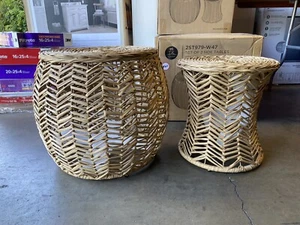 tk classics set of two side tables - Picture 1 of 9