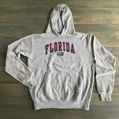 University of Florida Gators NCAA Football Hooded Sweatshirt - Youth Large (J7) - Image 1 of 4