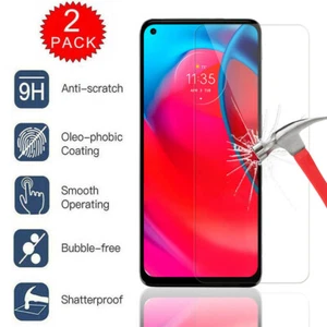 For Motorola Moto G Stylus 5G 2022 FULL COVER Tempered Glass Screen Protector - Picture 1 of 20