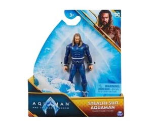 Spin Master DC Aquaman & The Lost Kingdom Stealth-Anzug Aquaman 4" Actionfigur - Bild 1 von 2