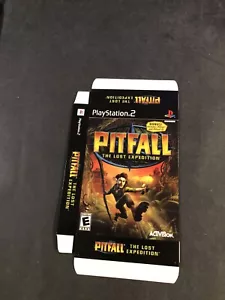 pitfall the lost expedition ps2 display box Only Never Folded - Picture 1 of 2