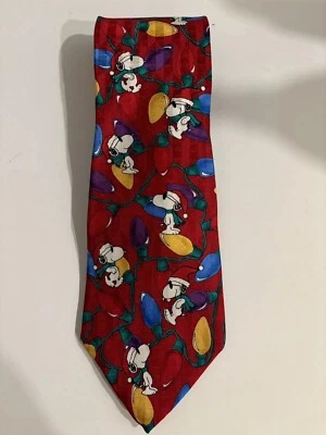 Peanuts Snoopy Christmas Tie - Image 1 of 4