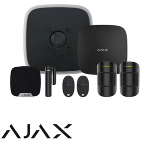 AJAX SYSTEMS KIT WITH KEYFOBS - DD SIREN LAN + 2G AJAX-HUB 2-MP-DD-KIT - Picture 1 of 4