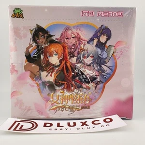 Goddess Story NS-10 Booster Box Nuevo 30 Paquetes Waifu Anime Tarjetas Coleccionables Genshin - Imagen 1 de 5