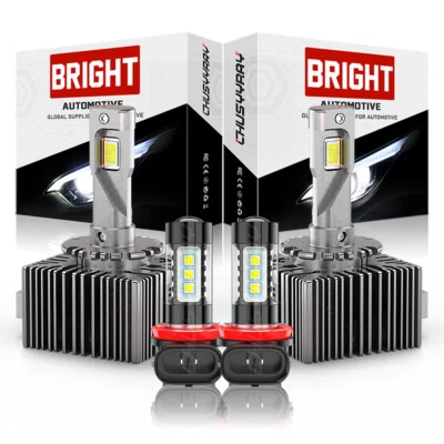 Kit de faros antiniebla D3S H11 para Lincoln Navigator 2007 2008 2009-2017 Foto 1 de 4