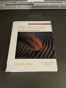 Precalculus: With Unit Circle Trigonom..., Cohen, David - Picture 1 of 10