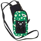 Little Bear Cotton Crossbody Phonecase Bag Green