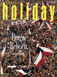 TRAVEL-HOLIDAY May 1990 Prague Czechoslavakia Cheyenne Rodeo Glouchestershire - Picture 1 of 3