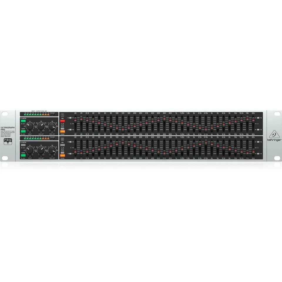 Behringer ULTRAGRAPH PRO FBQ3102HD 2-Channel 31-Band Graphic EQ - Image 1 of 1
