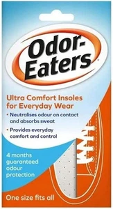 Odor Eaters Ultra Comfort Odour Destroying Deodorising Comfort Insoles UK - Picture 1 of 7
