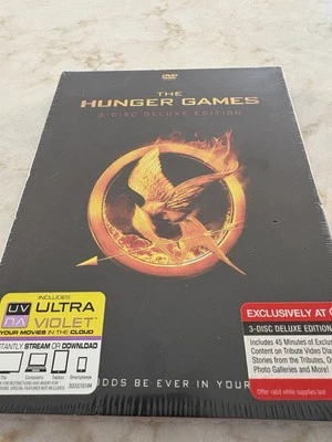 The Hunger Games DVD 3-disc Set Deluxe Edition Ultra Violet Drama Movie - Image 1 of 2