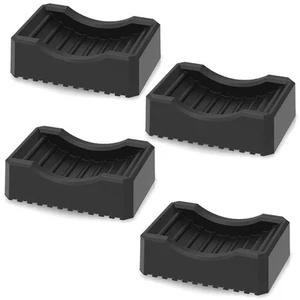 4 Pieces Grill Leveling Shims Furniture Levelers Wear Resistant Grill Rack - Picture 1 of 11