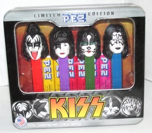 KISS 2012 Pez Limited Edition 4pc Set Collector Tin - Picture 1 of 2