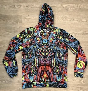 Into The AM All Over Print Hoodie Men’s Size XL - Picture 1 of 6