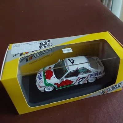 Minichamps Belgium Team BMW 318i #7 Fina Ltd Ed 2000 pcs Diecast 1/43 New - Image 1 of 4