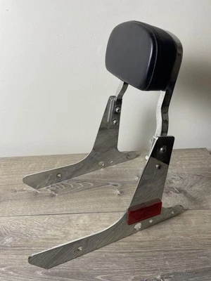 07-20 HARLEY-DAVIDSON SPORTSTER XL1200 BACK REST SISSY BAR PAD CUSHION Foto 1 de 4