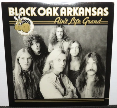 BLACK OAK ARKANSAS AIN'T LIFE GRAND (VG+) SD-36-111 LP VINYL RECORD Foto 1 de 4