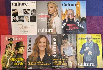 7 x ST Culture Magazines - Salman Rushdie, Lily Allen, Julia Roberts, Lady Gaga - Image 1 of 4