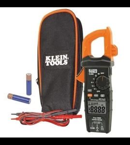 NUEVO Klein Tools CL600 AC Pinza amperimétrica digital de rango automático True RMS 600 amperios herramienta - Imagen 1 de 15