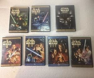 Star Wars KOMPLETTES DVD Trilogie Set Episoden I II III IV VI Bonusmaterial DVD - Bild 1 von 21