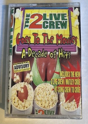 The 2 Live Crew Goes To The Movies A Decade Of Hits Cassette - NEW Sealed! 1997 - Image 1 of 3