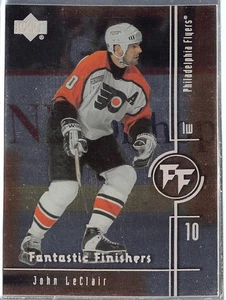 2000-01 Upper Deck Fantastic Finishers #FF7 John LeClair - Picture 1 of 2
