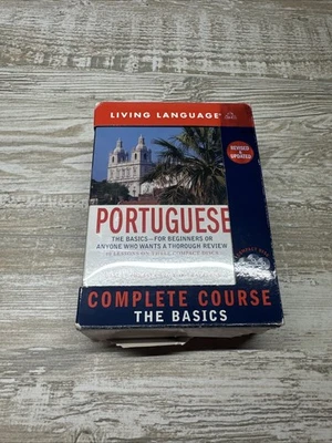 New SEALED Complete Basic Courses Ser.: Complete Portuguese: the Basics CD Set - Image 1 of 4