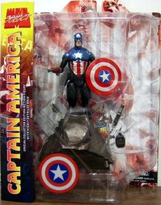 MARVEL SELECT 7 INCH CAPTAIN AMERICA ACTION FIGURE - SPECIAL COLLECTOR EDITION - Picture 1 of 3